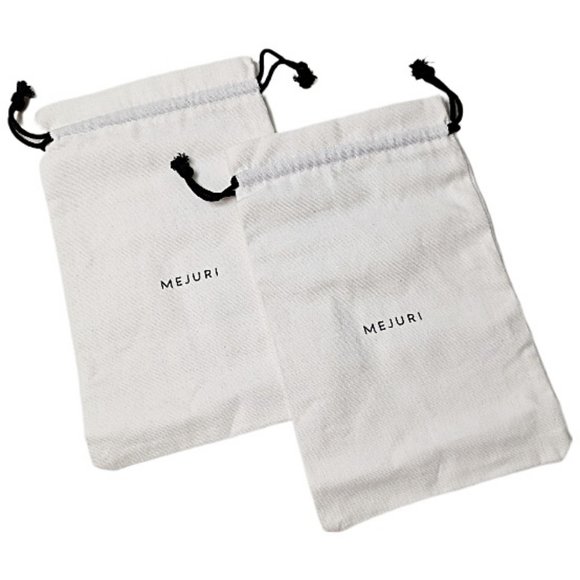 Mejuri Cloth Drawstring Dust Bags - Picture 1 of 3